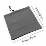 Neck Warmer Polar Fleece Wind-Resistant Machine Washable