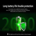 Neckband Speaker Wireless Bluetooth Dual Microphones