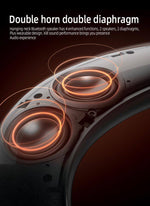 Neckband Speaker Wireless Bluetooth Dual Microphones