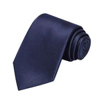 Necktie Polyester Solid Color Classic Width