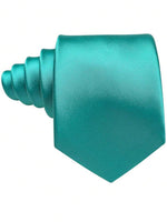 Necktie Polyester Solid Color Classic Width