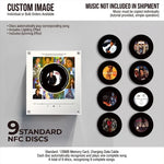 Night Light Rotating Vinyl Record NFC Link Magnetic Mount