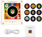 Night Light Rotating Vinyl Record NFC Link Magnetic Mount