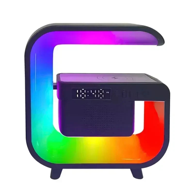 Night Light Speaker RGB Lighting Wireless Charging