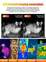 Night Vision Device HD Screen 1×–9× Magnification