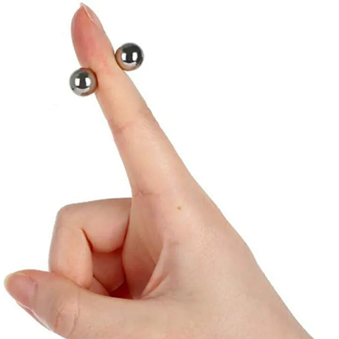 Nipple Rings Magnetic Non-Piercing Polished Metal Finish