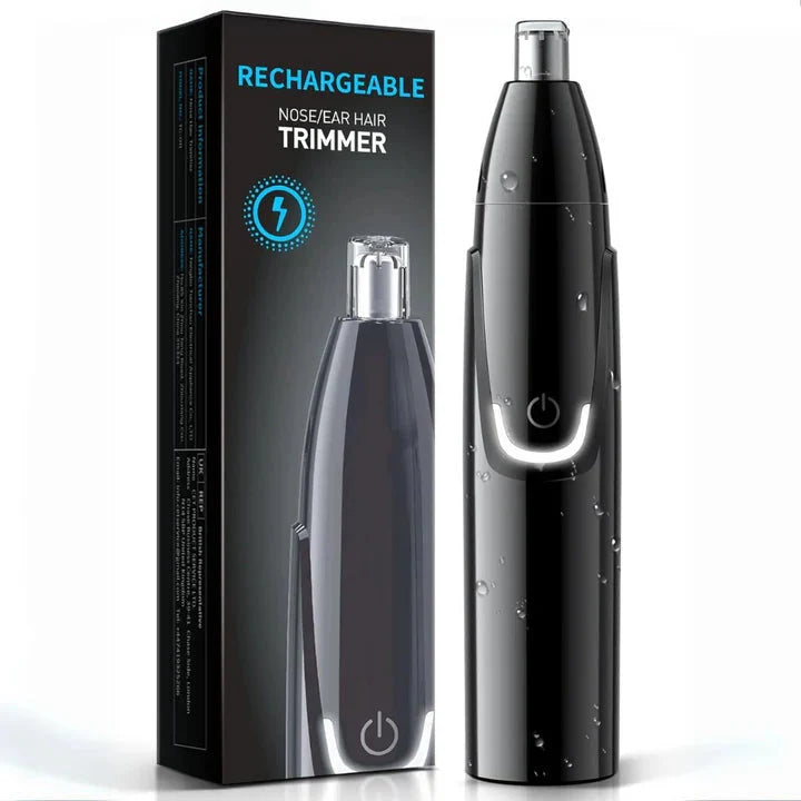 Nose And Ear Hair Trimmer Dual-Edge IPX7 Waterproof