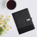 Notebook Built-In 8000mAh Power Bank & 16GB USB Drive