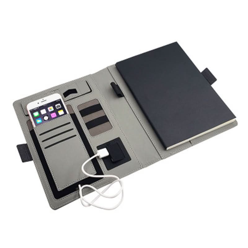 Notebook Portfolio Wireless Charging Refillable A5 Notepad