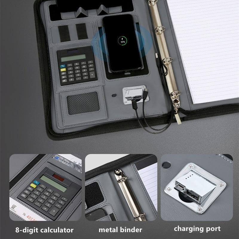Notebook Wireless Charging 10,000 mAh Power Bank