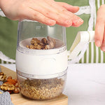 Nut Grinder Manual Stainless Steel Compact