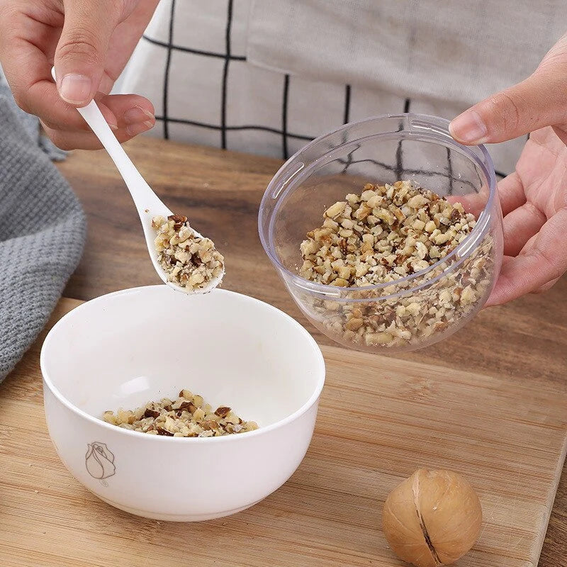 Nut Grinder Manual Stainless Steel Compact