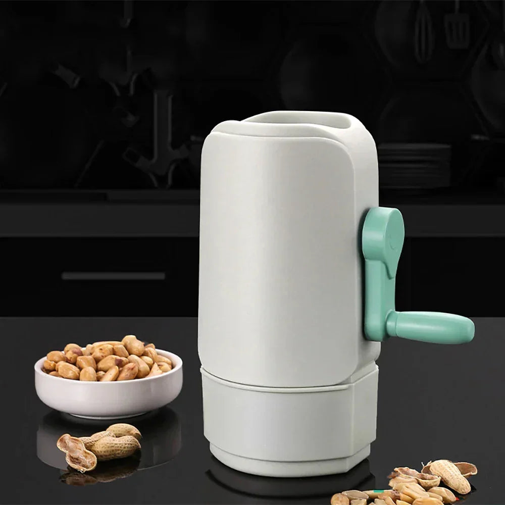 Nut Shell Cracker Manual Crank Food-Grade Plastic