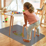 Office Chair Mat Transparent PVC Gripped Backing
