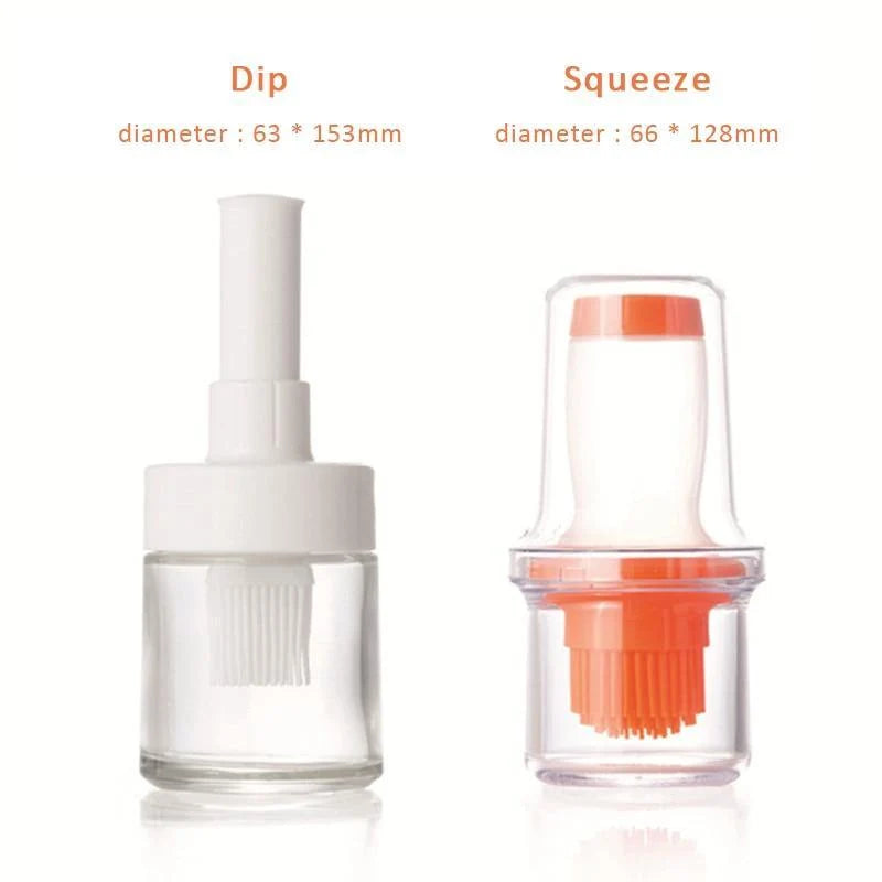 Oil Dispenser Bottle Brush Heat-Resistant Silicone Etison