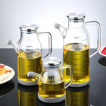 Oil Dispenser Bottle Glass Measuring Scale