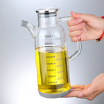 Oil Dispenser Bottle Glass Measuring Scale