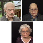 Old Man Mask Natural Latex Movable Mouth Lightweight Breathable