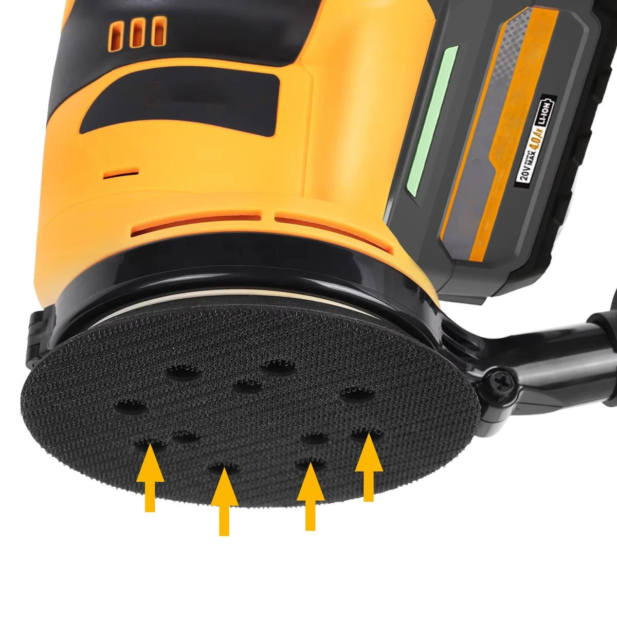 Orbital Sander 5-Inch Cordless Brushless Dust Collection