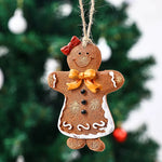 Ornament Gingerbread Handcrafted Easy To Hang