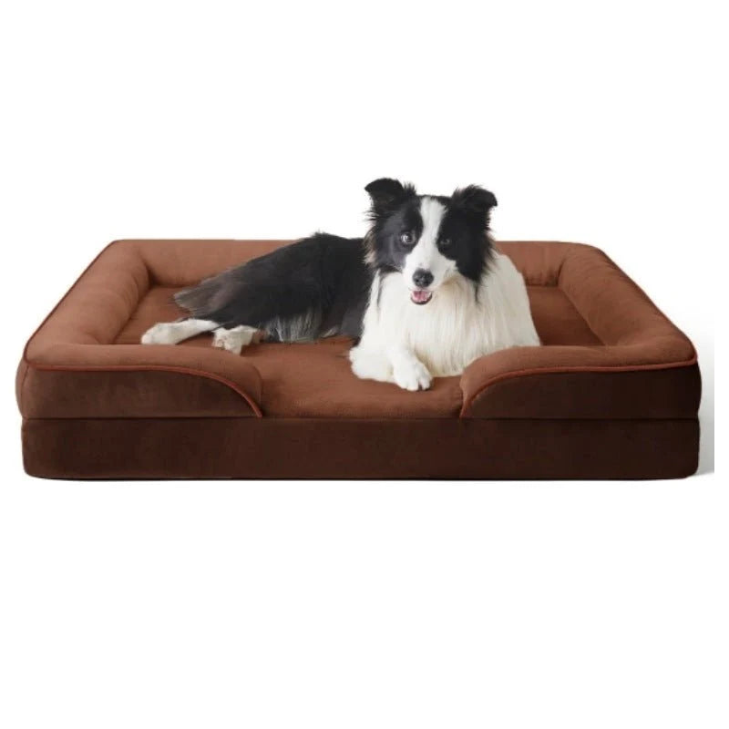 Orthopedic Dog Bed Supportive Foam Removable Machine-Washable Cover
