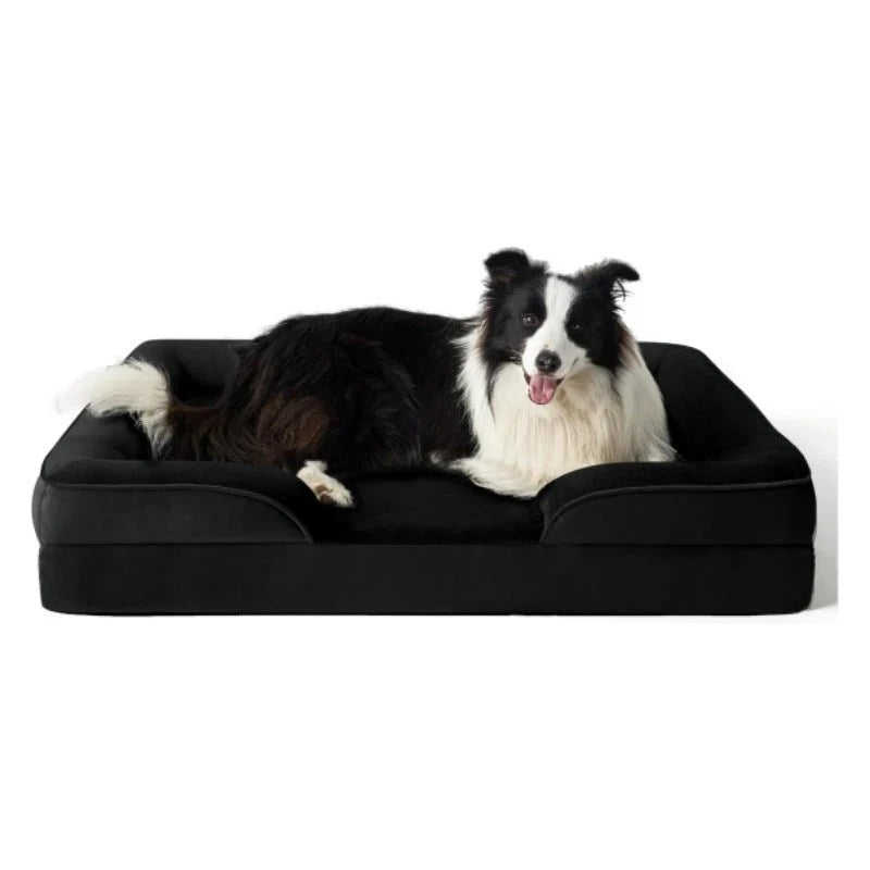 Orthopedic Dog Bed Supportive Foam Removable Machine-Washable Cover
