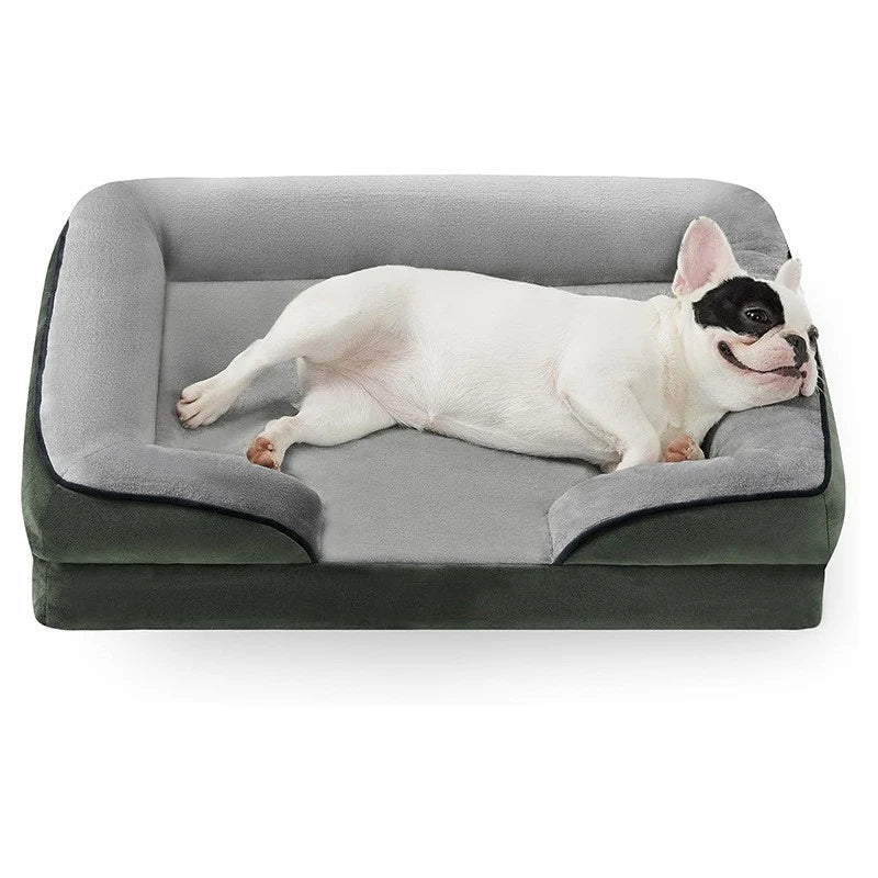 Orthopedic Dog Bed Supportive Foam Removable Machine-Washable Cover