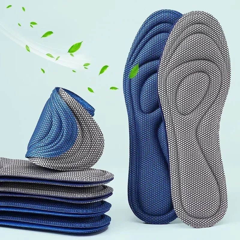 Orthopedic Insoles Memory Foam Sweat-Absorbing Shock-Absorbing