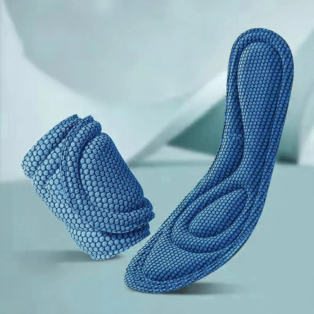Orthopedic Insoles Memory Foam Sweat-Absorbing Shock-Absorbing