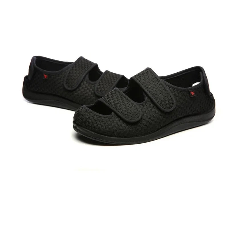 Orthopedic Sandals Extra-Wide Toe Box Adjustable Straps Cushioned Insole