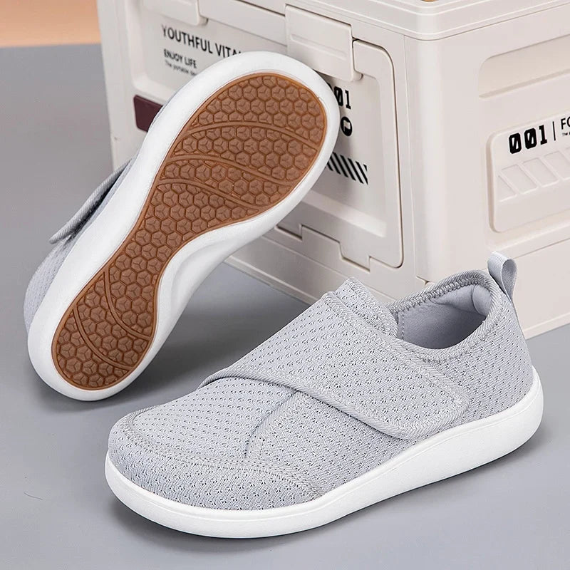 Orthopedic Shoes Extra-Wide Fit Adjustable Closure Breathable Mesh
