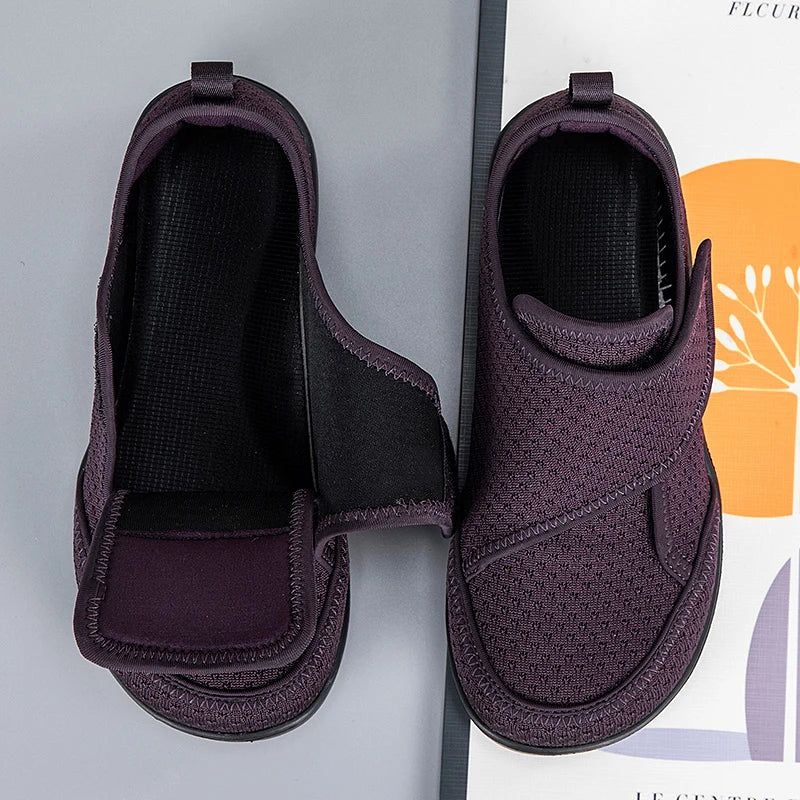 Orthopedic Shoes Extra-Wide Fit Adjustable Closure Breathable Mesh