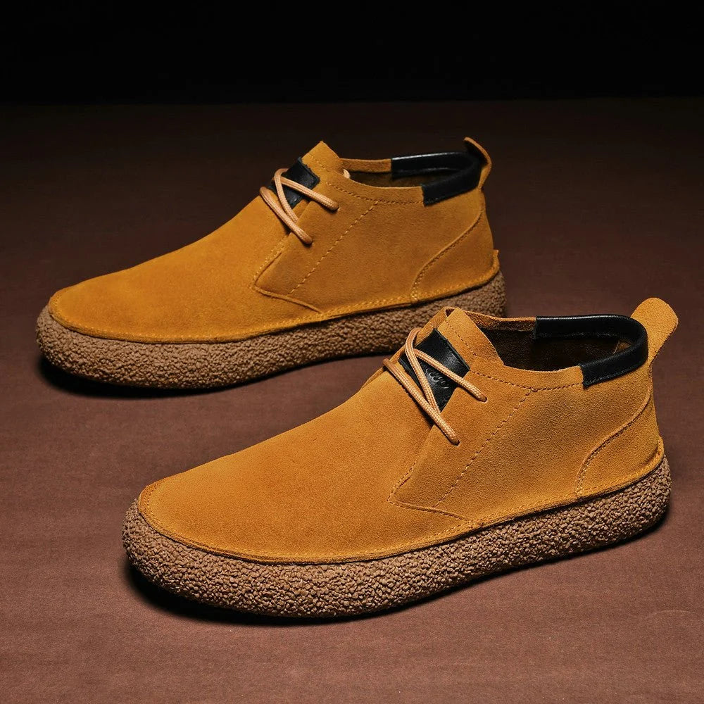 Orthopedic Shoes Handmade Suede Integrated Support All-Day Comfort
