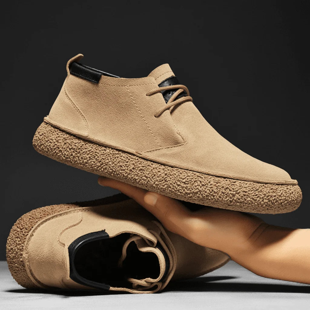 Orthopedic Shoes Handmade Suede Integrated Support All-Day Comfort