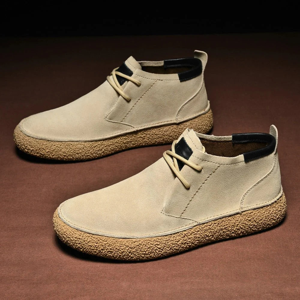Orthopedic Shoes Handmade Suede Integrated Support All-Day Comfort