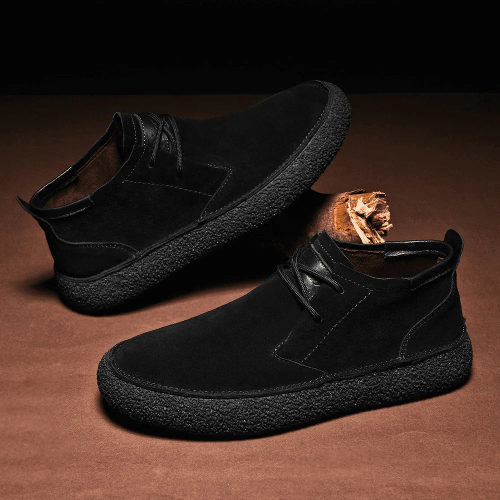 Orthopedic Shoes Handmade Suede Integrated Support All-Day Comfort