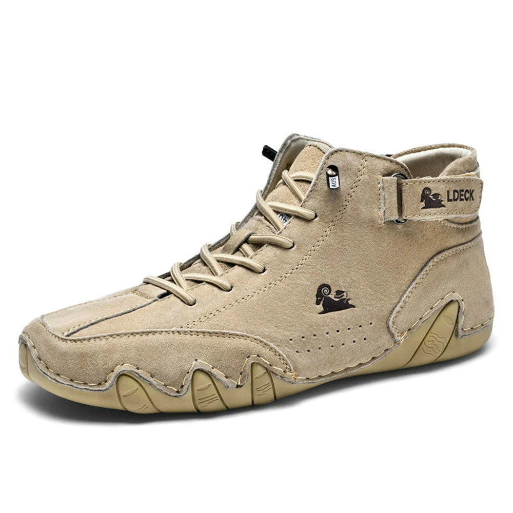 Orthopedic Shoes Waterproof Breathable Leather Slip-Resistant Outsole