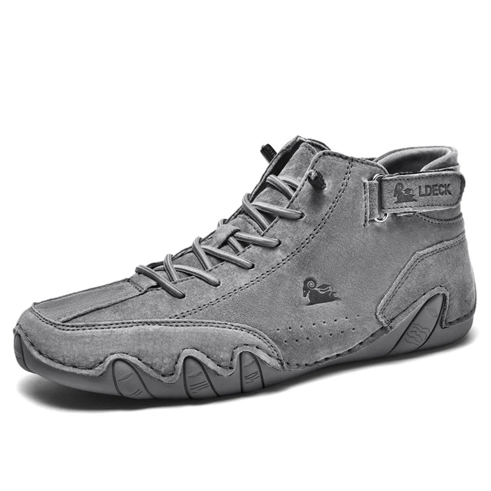 Orthopedic Shoes Waterproof Breathable Leather Slip-Resistant Outsole