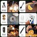 Outdoor Advent Calendar 24 Compartments Camping Tools & Accessories