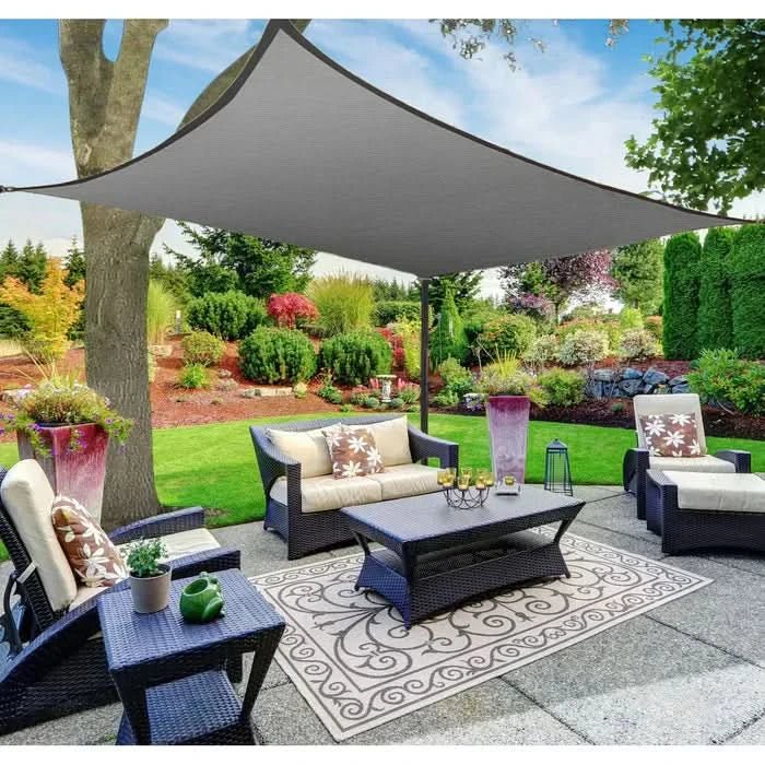 Outdoor Awning Waterproof Polyester Sun & Rain Protection