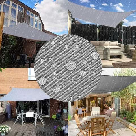 Outdoor Awning Waterproof Polyester Sun & Rain Protection