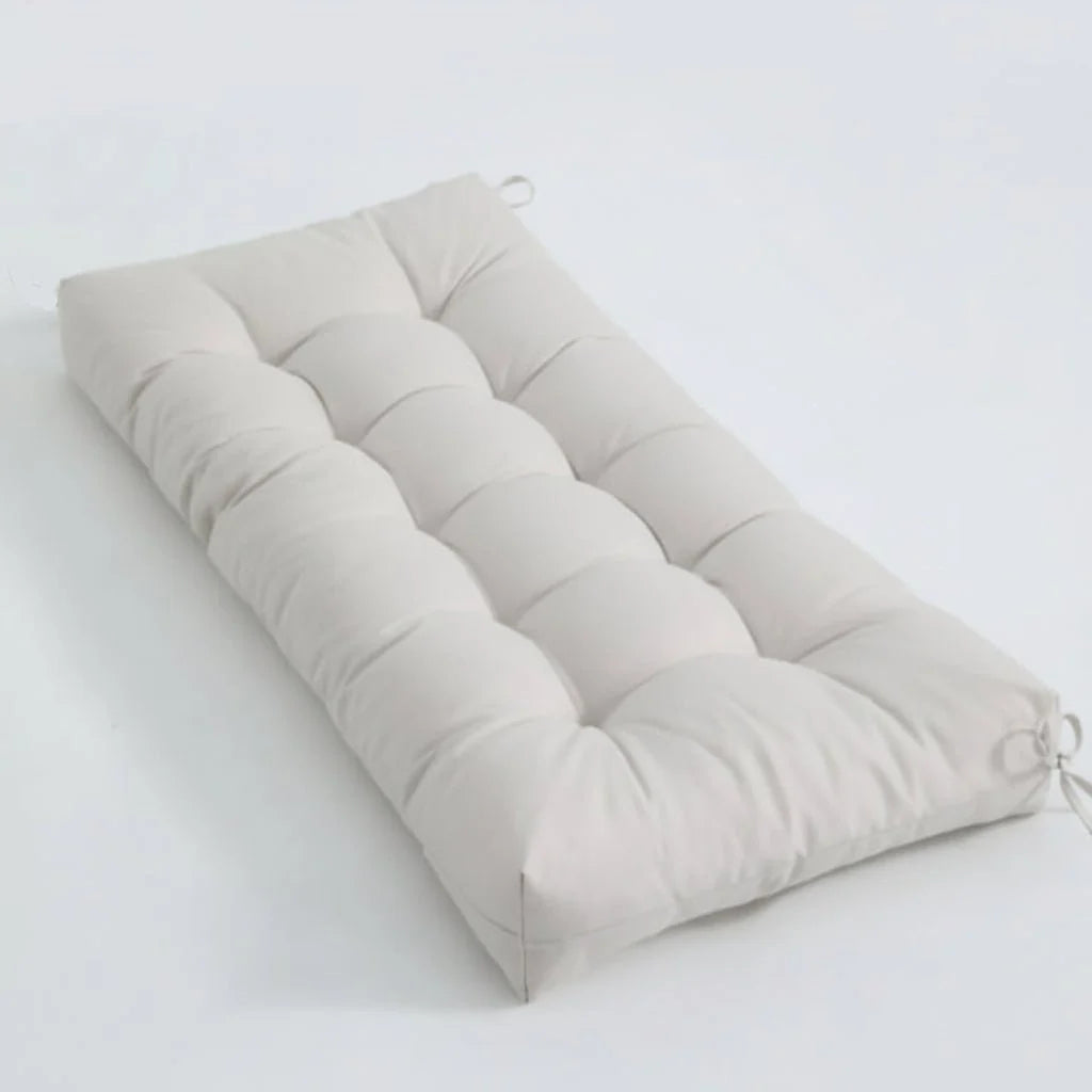 Outdoor Bench Cushion Quilted Weather-Resistant Breathable