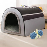Outdoor Dog Shelter Waterproof Arched Roof Breathable Airflow