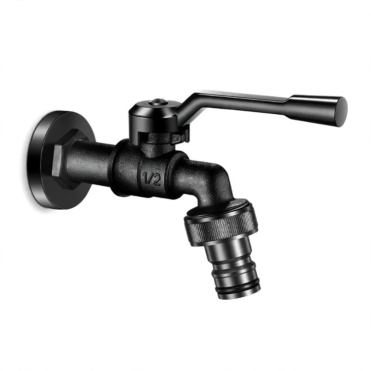 Outdoor Faucet Stainless Steel Frost-Resistant Dual Outlet