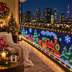 Outdoor LED Net Lights RGBIC Color-Changing Individually Controlled Lights