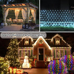 Outdoor LED Net Lights RGBIC Color-Changing Individually Controlled Lights