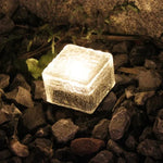 Outdoor Solar Paver Light RGB Color-Changing Waterproof