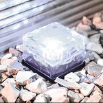 Outdoor Solar Step Lights IP65 Waterproof Crystal LED