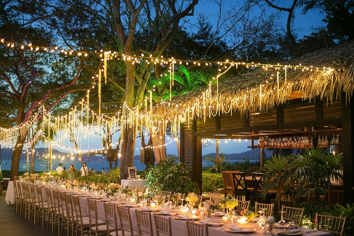 Outdoor Solar String Lights 104ft 300 LEDs