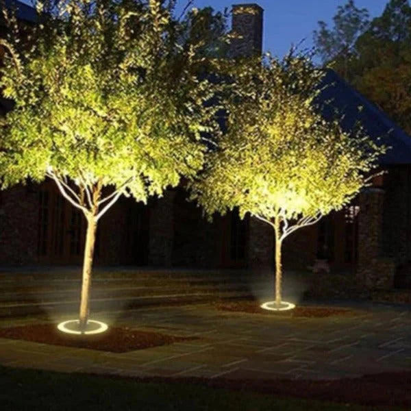 Outdoor Spotlight Warm White LED IP65 Ground Spike